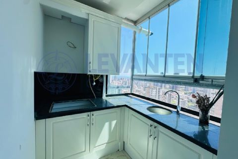 LEVANTENDEN DAĞ VE DENİZ MANZARALI TUVAL PROJEDE 5+1